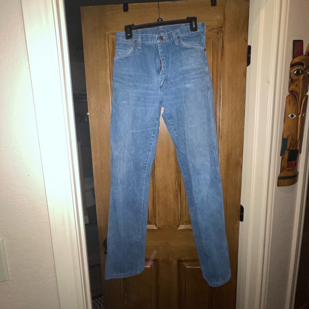Retro wrangler jeans cowboy cut